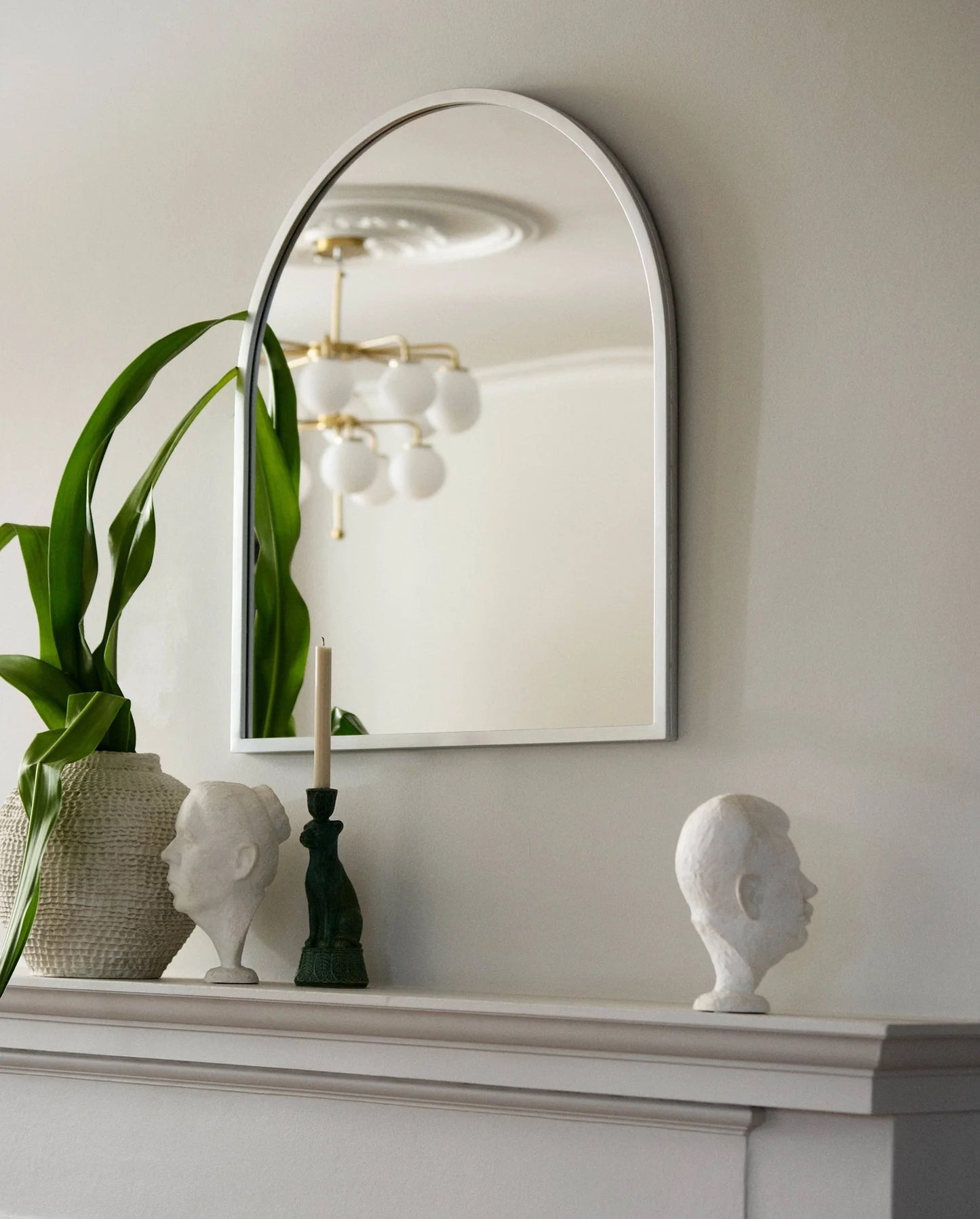 Rupa krukke hvit sement