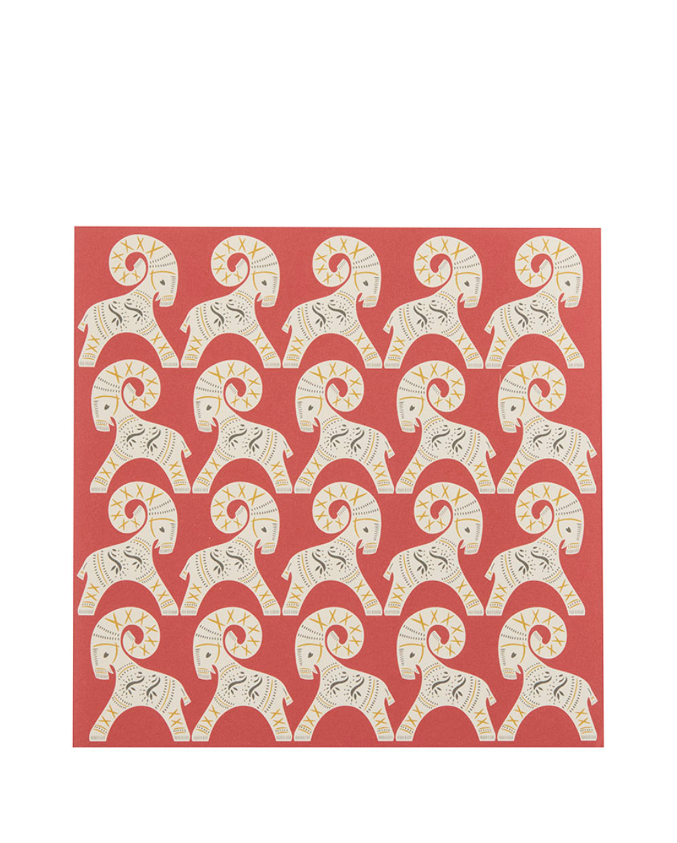 Papirserviett Buck scarlet 50stk