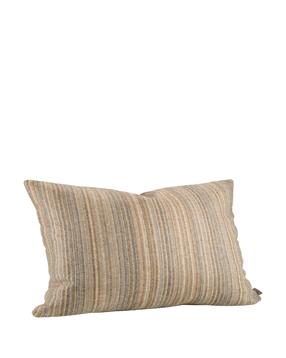 Duncan stripe putretrekk 40x60 cm, brown