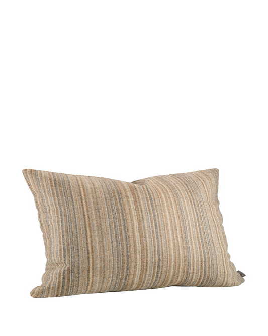 Duncan stripe putretrekk 40x60 cm, brown