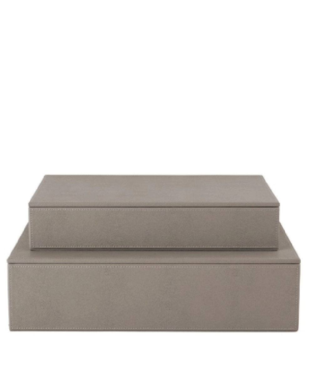 Sting boks 2-sett 40x30x10,5 cm + 35x25x7 cm, Fawn