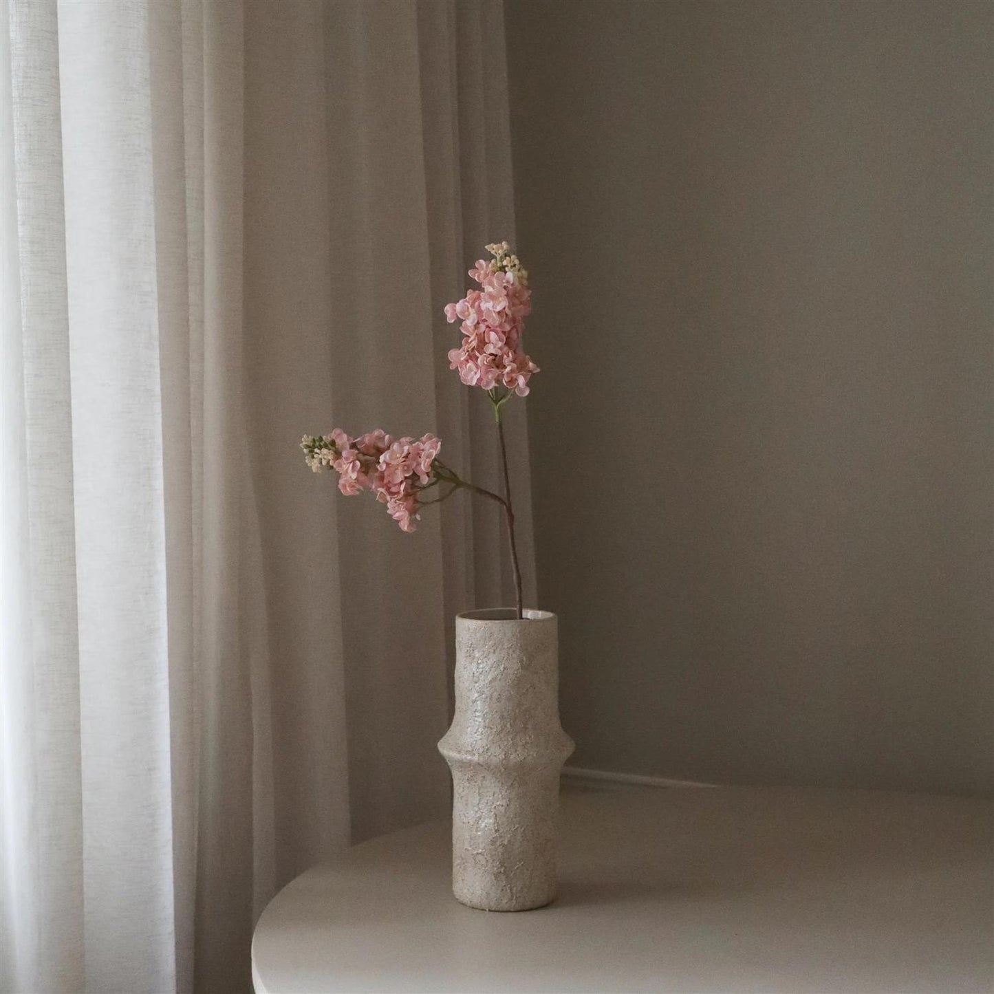 Light pink lilac flower