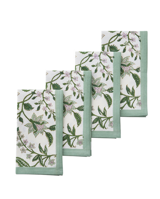 Tøyservietter Divya Parrot 4/pk