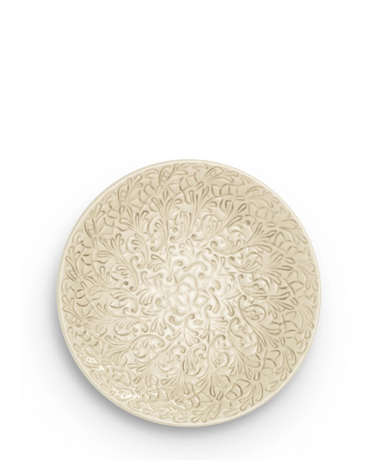 Full Lace Tallerken 20 cm, Sand