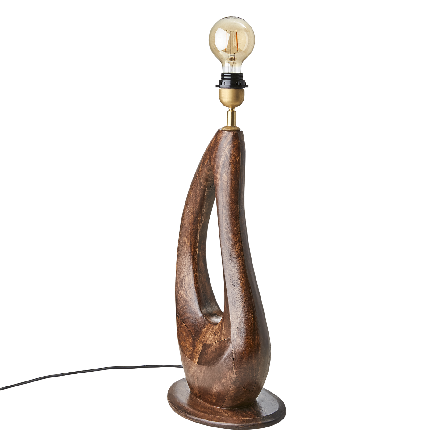 Portland lampefot brun L28xW20xH61 cm