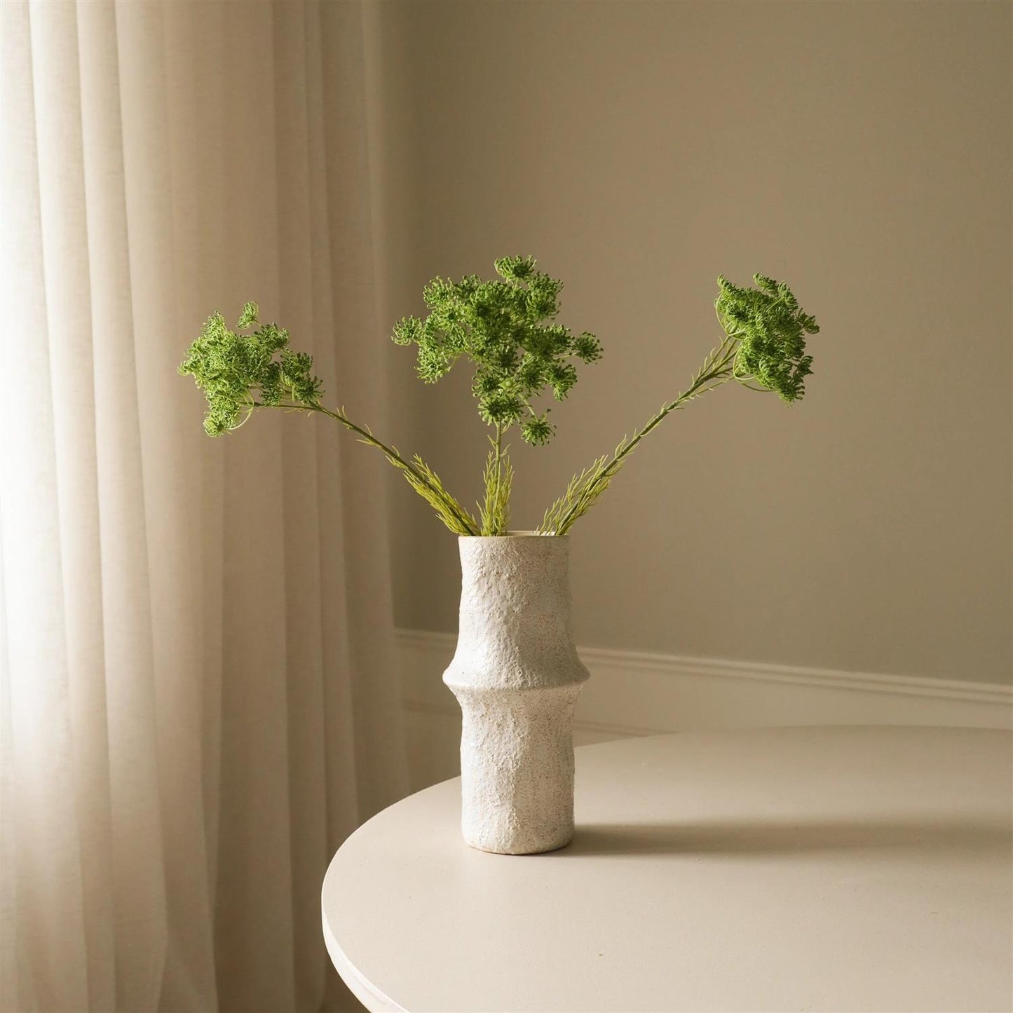 Green Queen Anne's Lace Flower