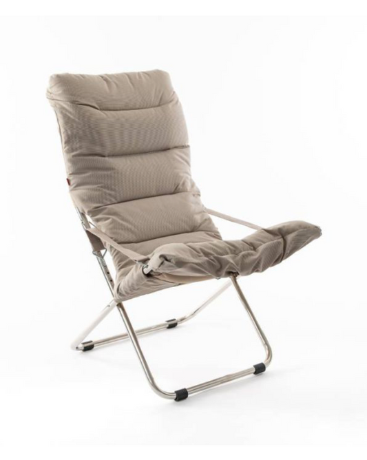 Fiesta Soft Solstol, Hvit/Beige
