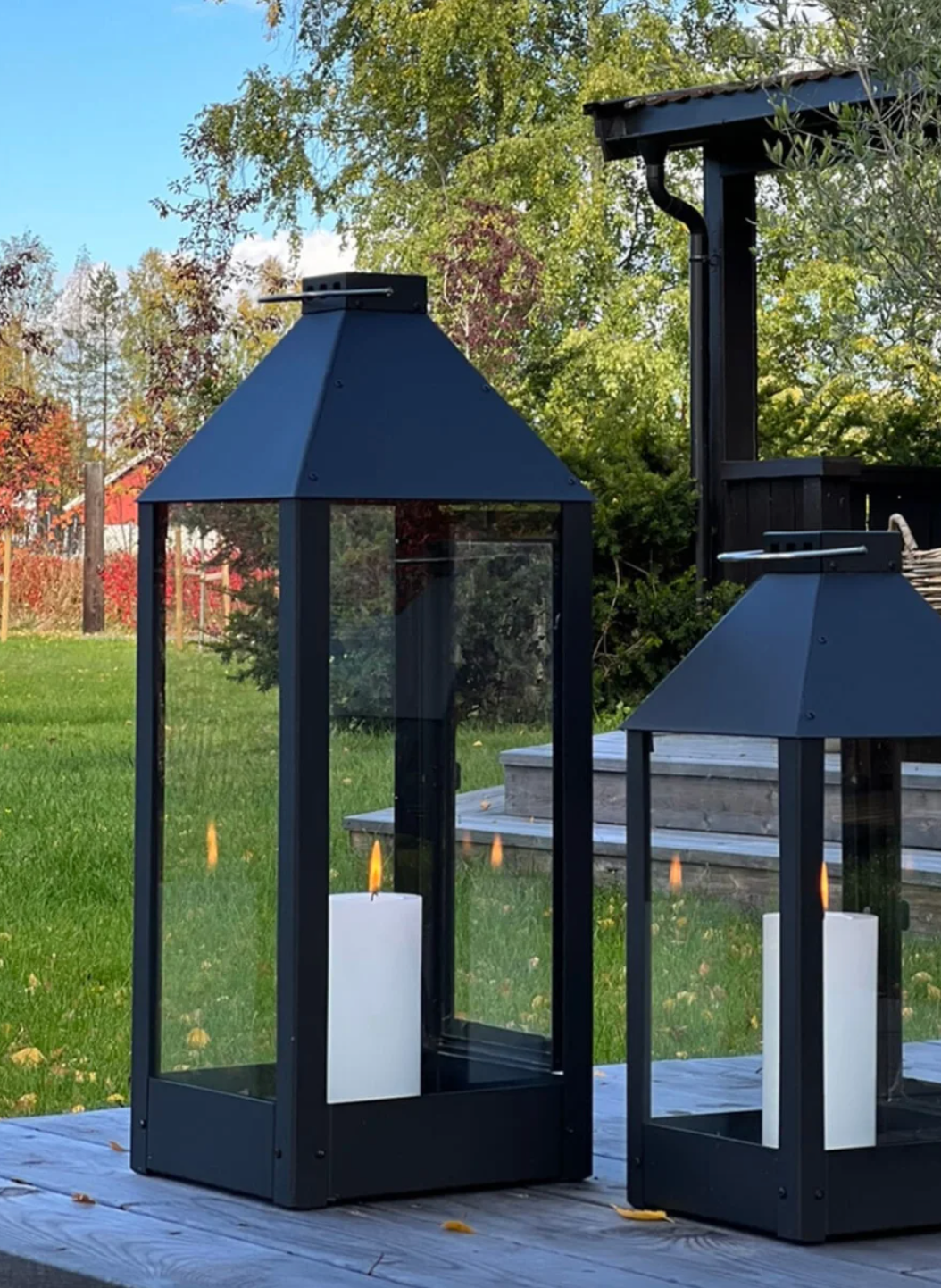 Black Maxi Lantern