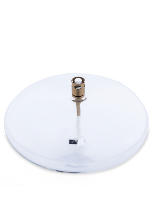 Oljelampe Disc brass - Large