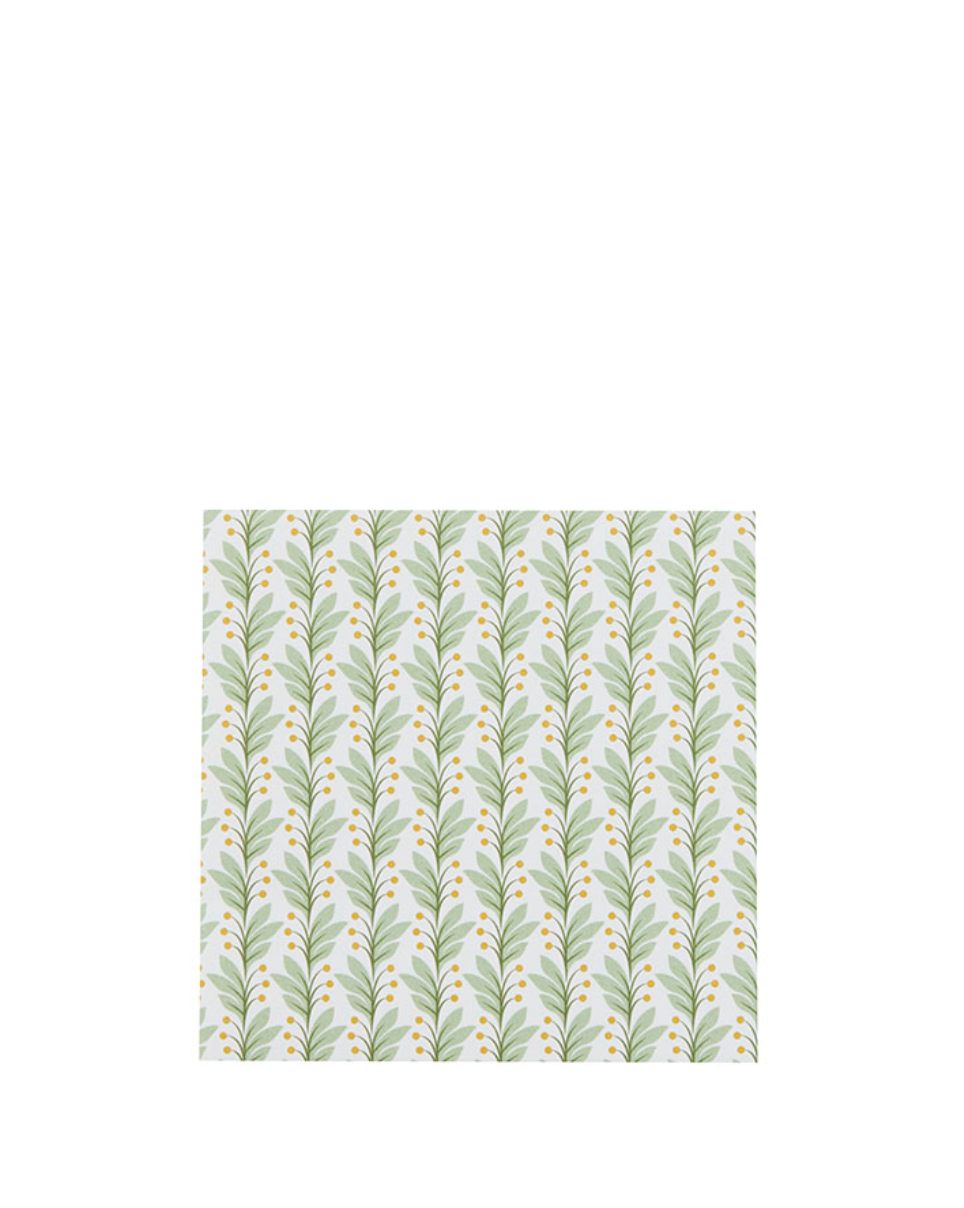 Cocktailserviett Naya Sage 12,5 cm
