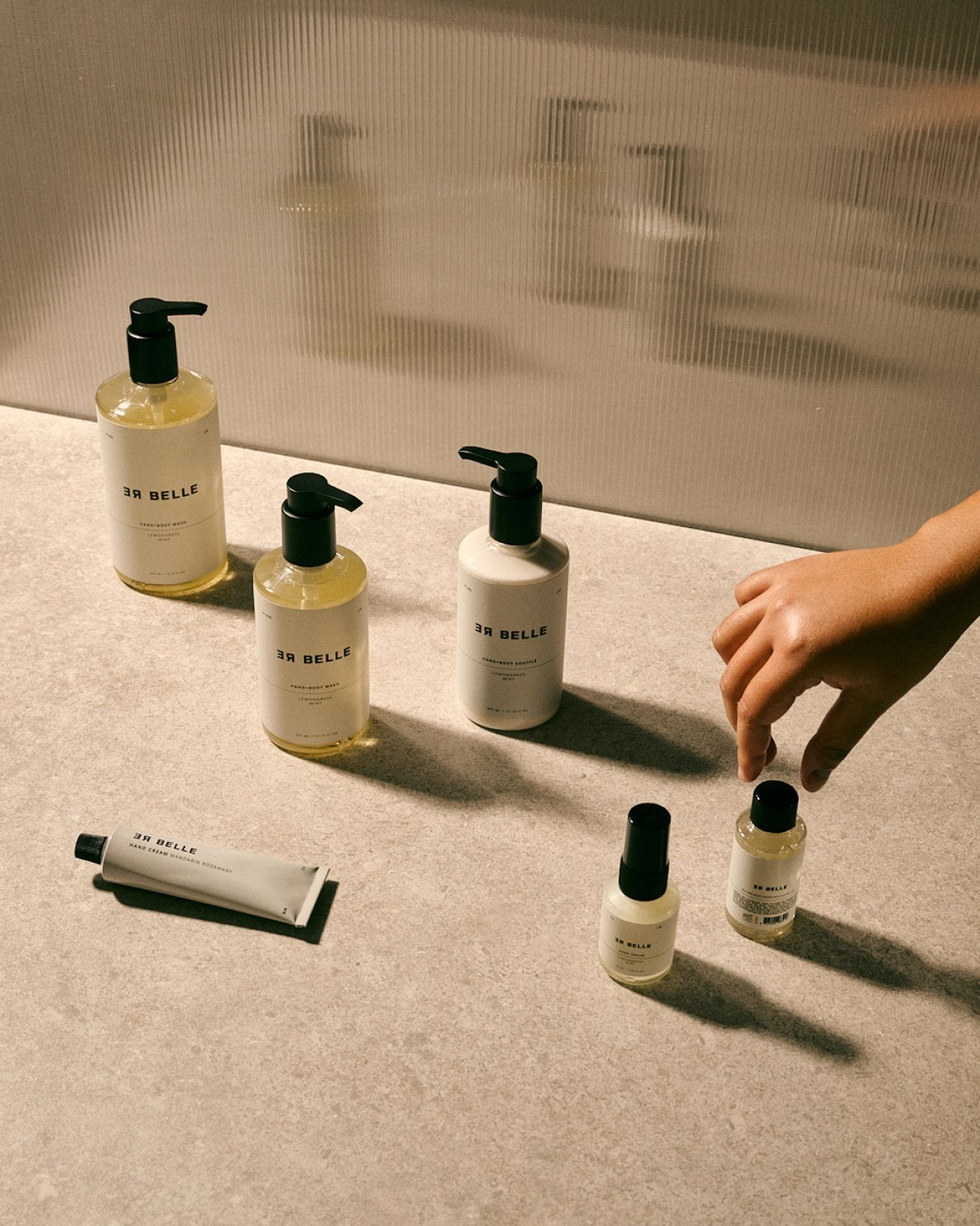Hand & body soufflé, 300ml lemongrass mint