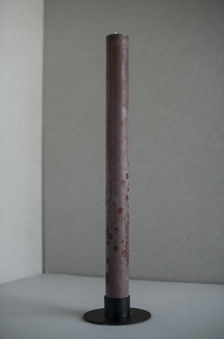 Blokklys 50mm, brun 50cm