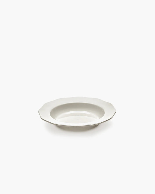 Pastatallerken white silhouette