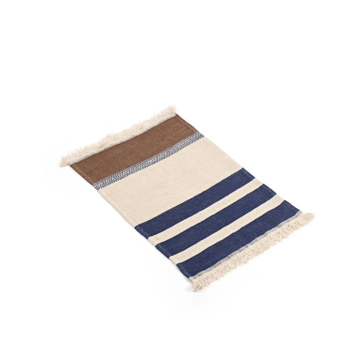 Marina stripe indigo bordbrikke 35x50 cm
