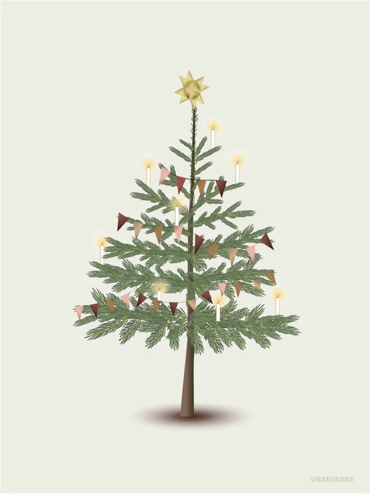 kort The christmas tree  A6