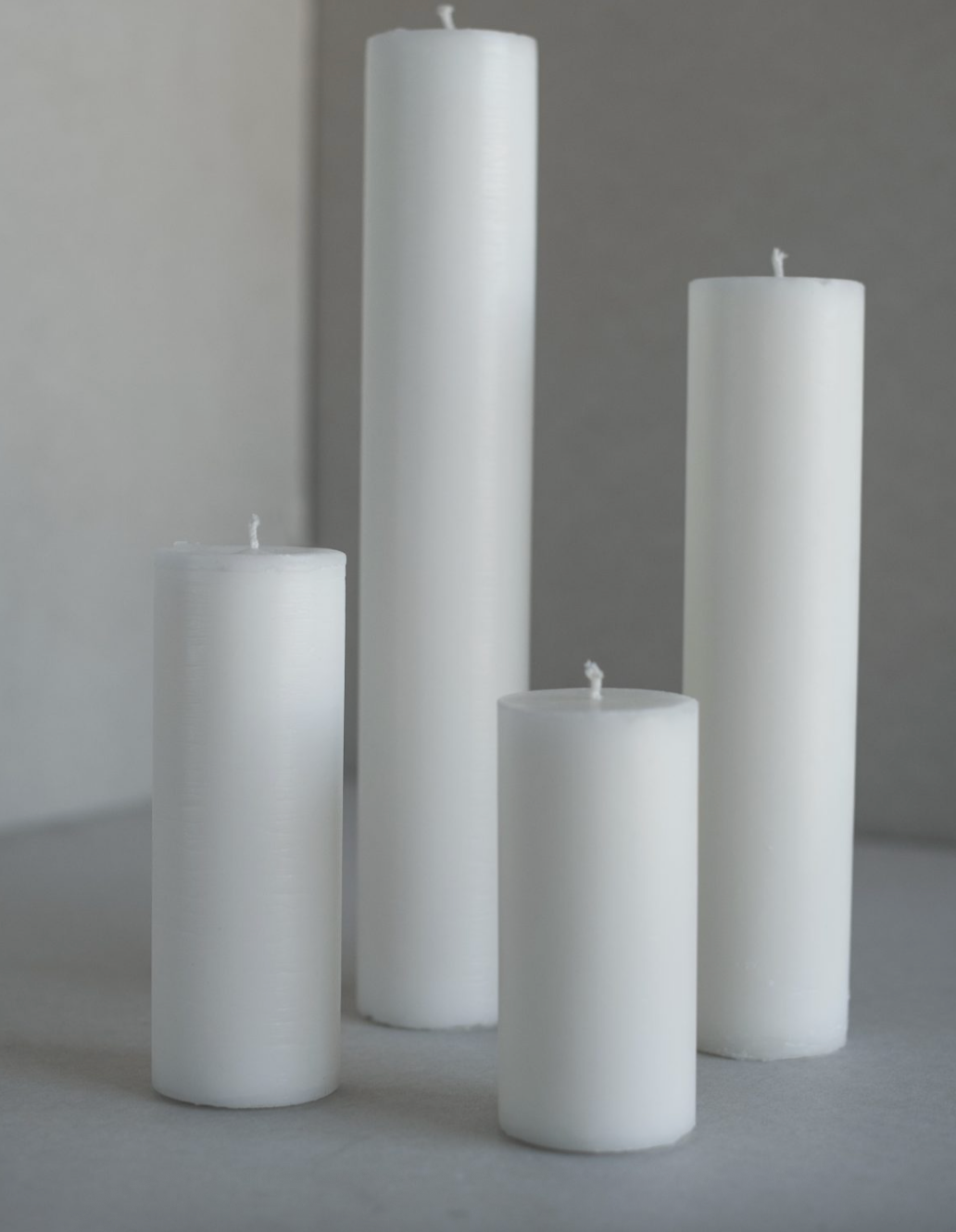 Kubbelys 7x20 cm, hvit