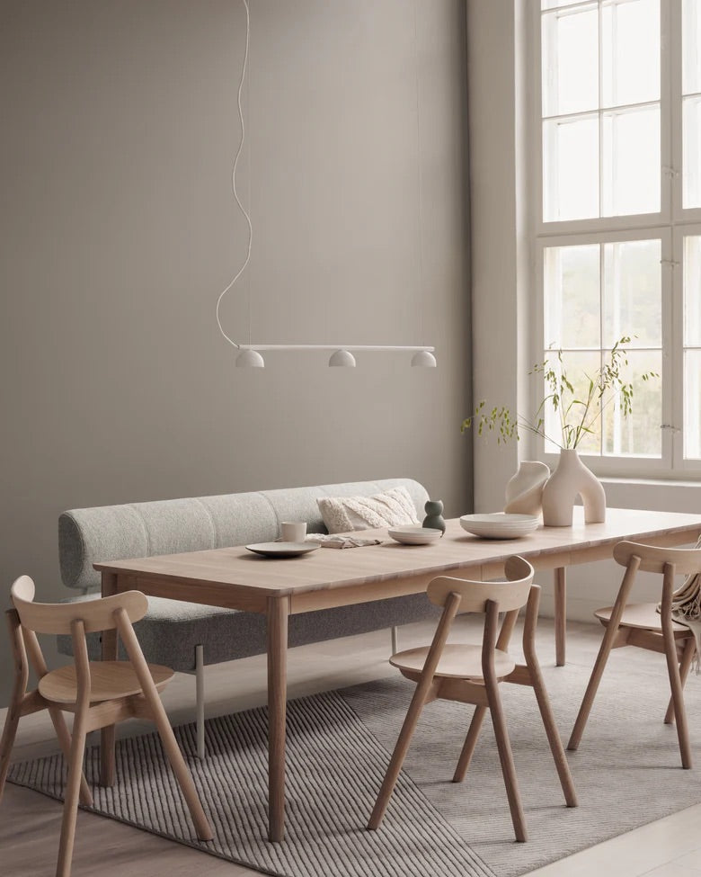 Expand spisebord 250-350, Light oiled