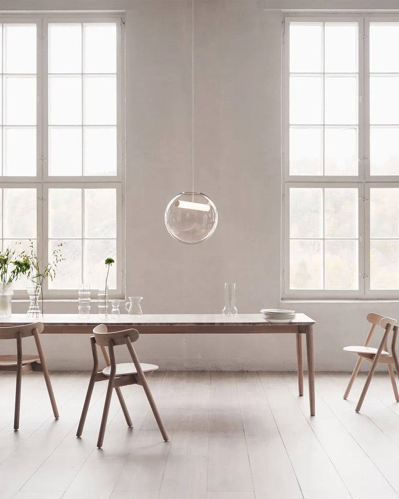 Expand spisebord 250-350, Light oiled