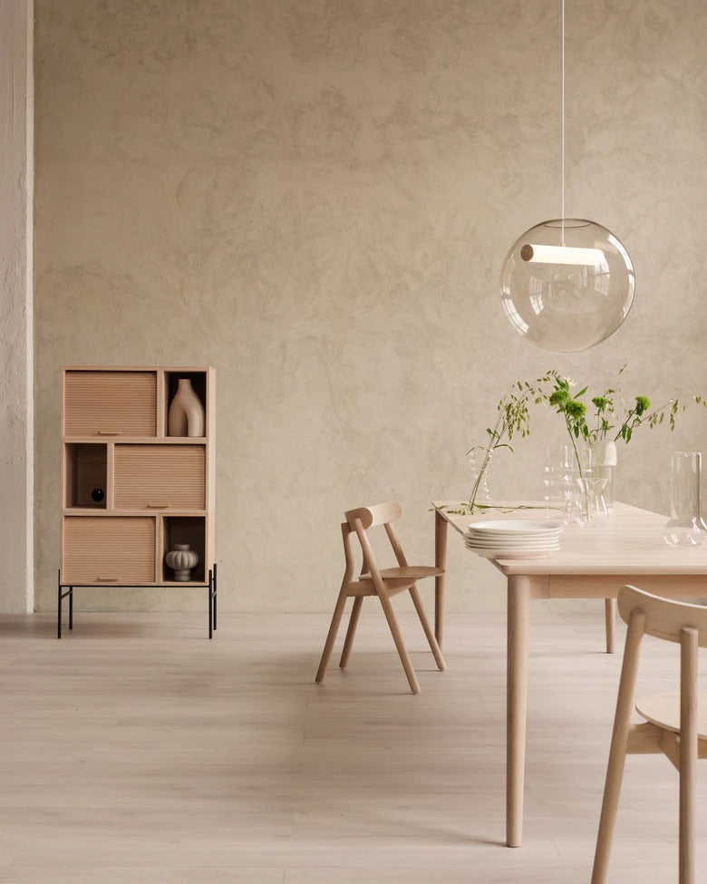 Expand spisebord 250-350, Light oiled