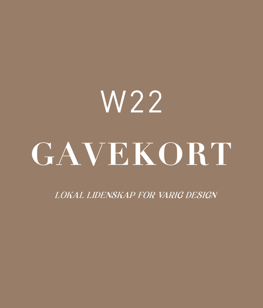 Gavekort | W22.no