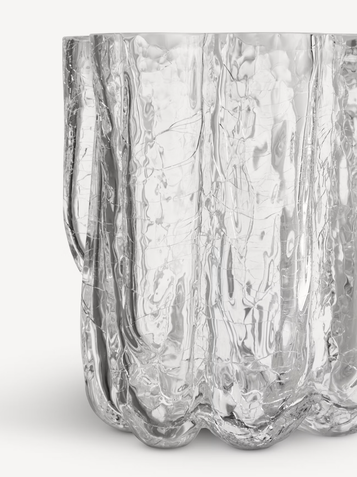 Crackle vase 121 mm