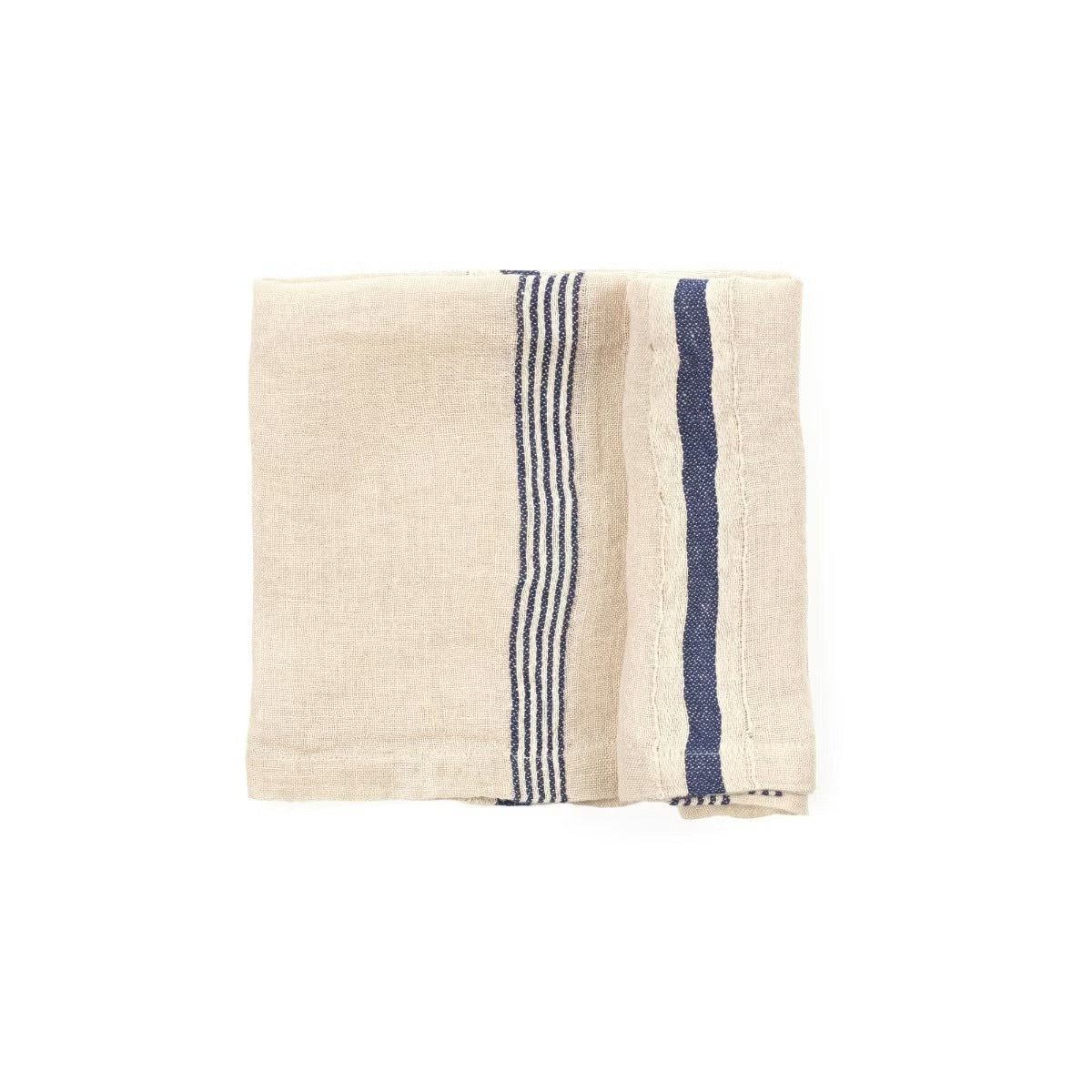 Andros linserviett, stripe 43x43 cm