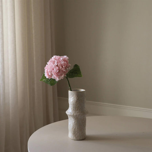 Light pink hydrangea flower