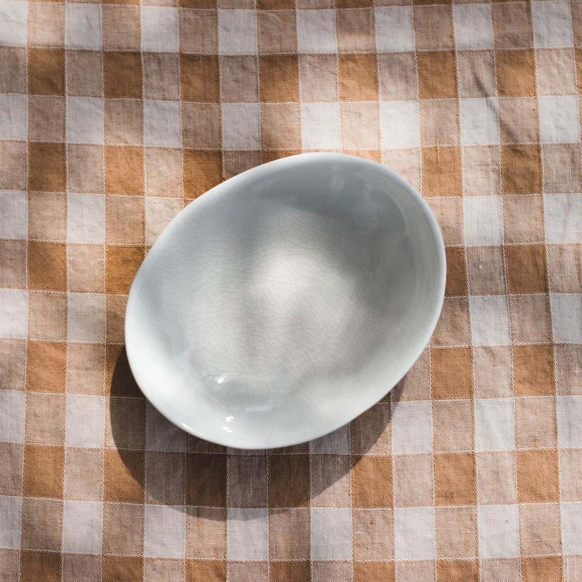 oval skål Maguelone quartz