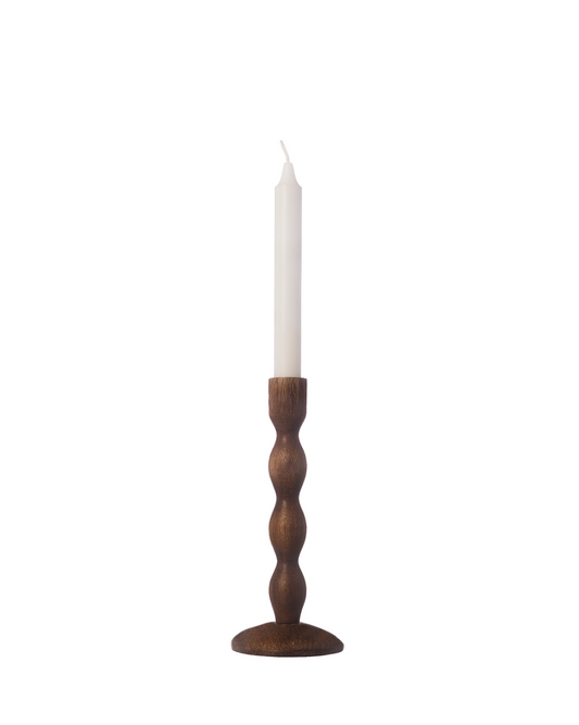 Lysestake 21 cm, mørk brun