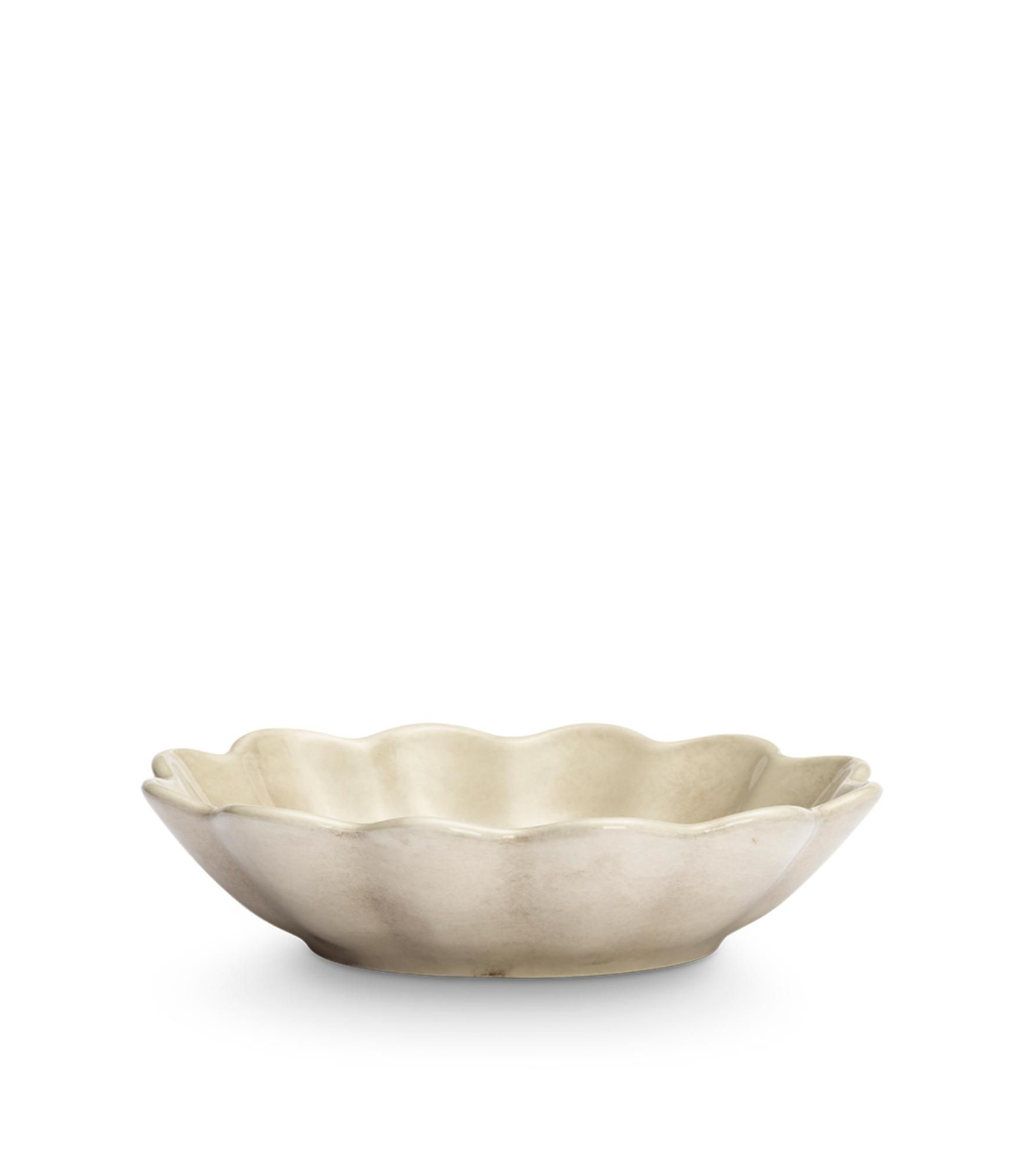 Oyster Skål 18x16 cm, Sand