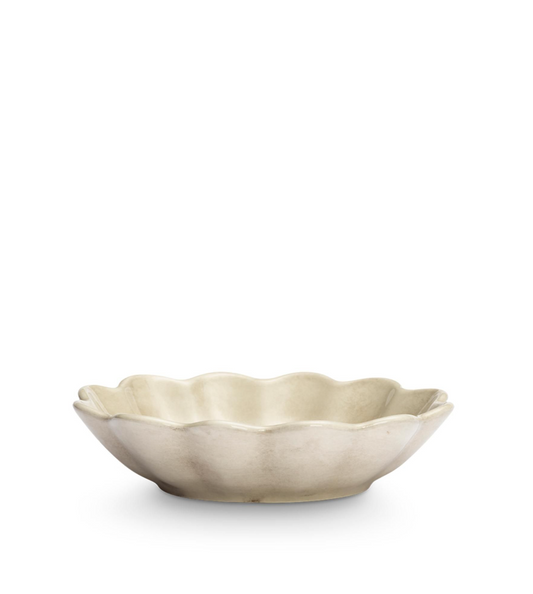 Oyster Skål 18x16 cm, Sand