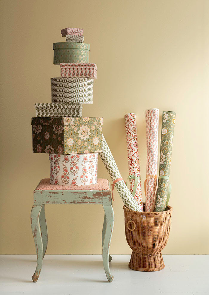 Nova rattan vase Ø26xH32 cm