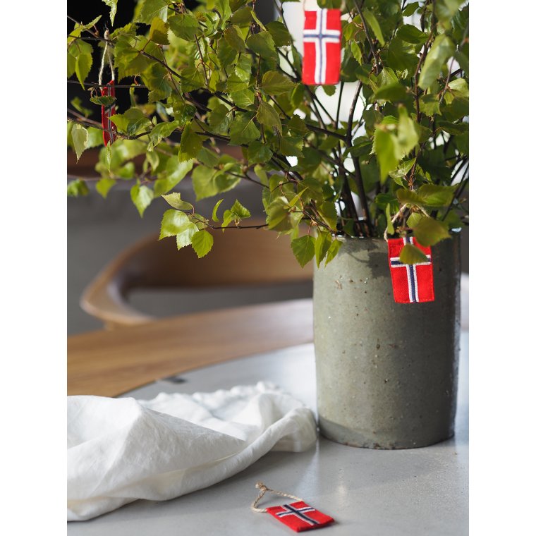 Norske Pynteflag, 5 stk.