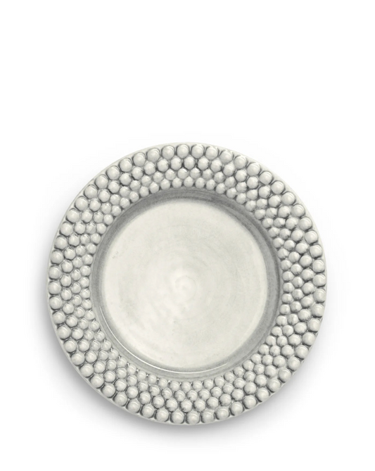 Bubbles Rund Tallerken 28cm, Grå