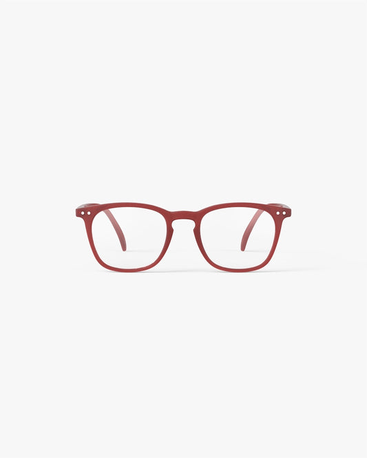 Lesebriller #E Carmine Red