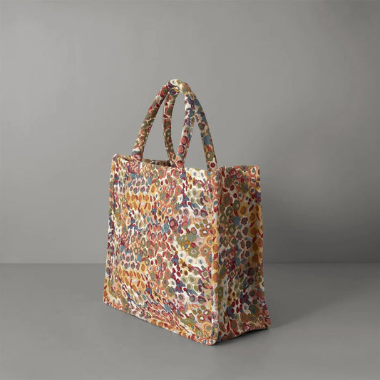 Alethe spring flower tote, large multi
