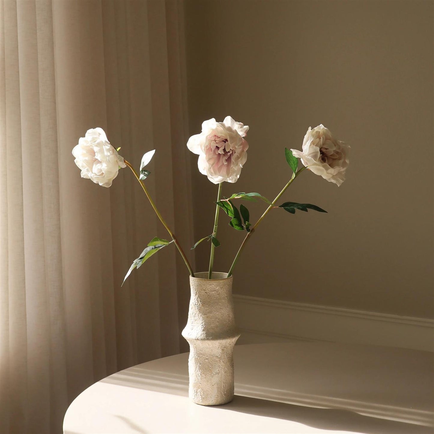 Light purple large peony flower