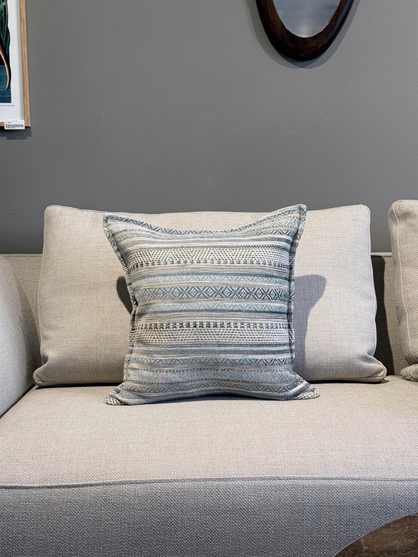 Pyntepute 50x50, Carey Old blue/ inzimi