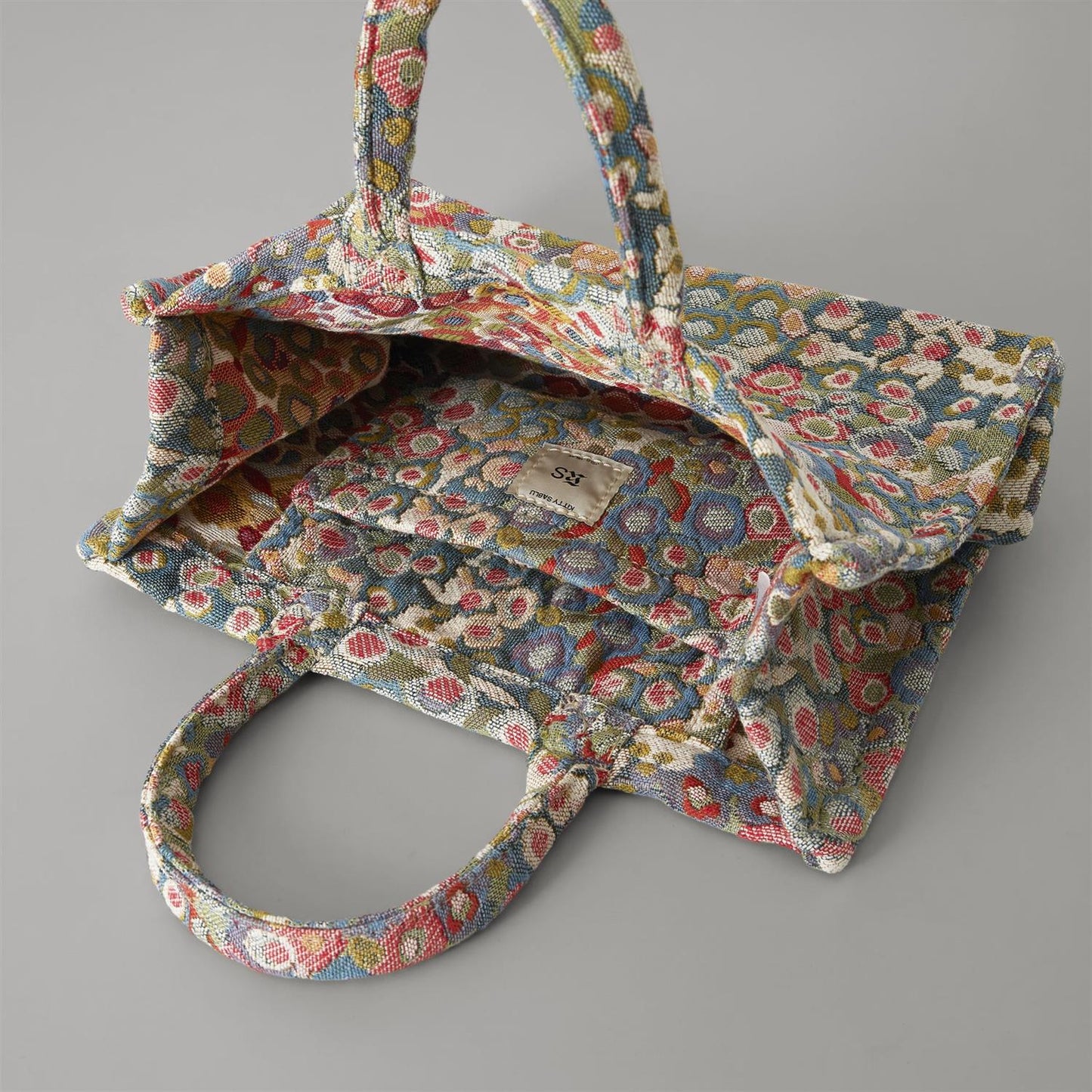 Alethe spring flower tote, small reverse