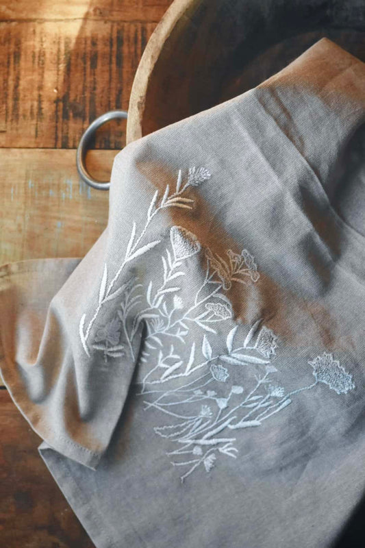 Kjøkkenhåndkle 60x70 cm, eng natur