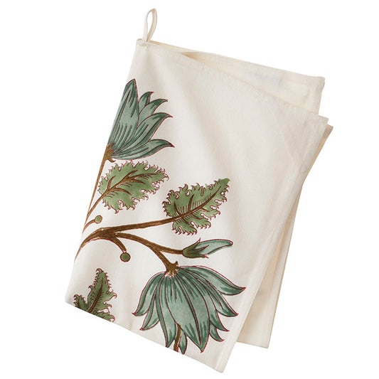 Kjøkkenhåndkle Flora Sage