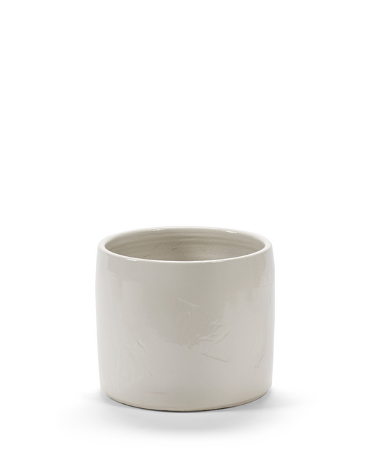 Blomsterpotte 05 white vaso