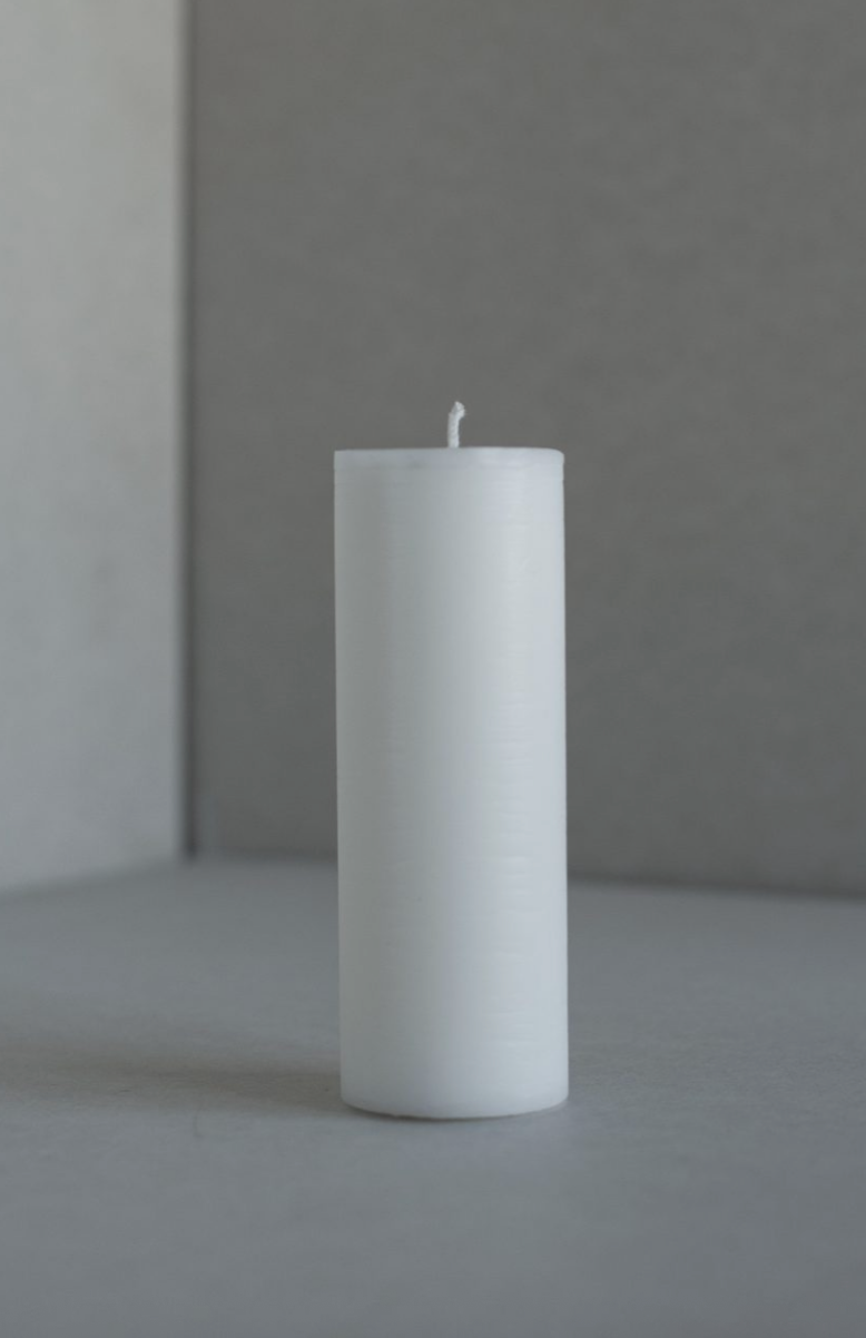 Kubbelys 7x20 cm, hvit