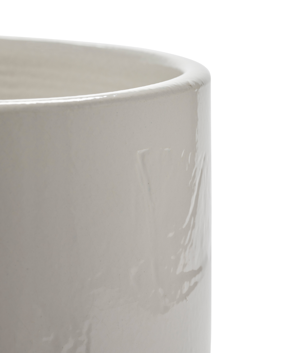 Blomsterpotte 05 white vaso