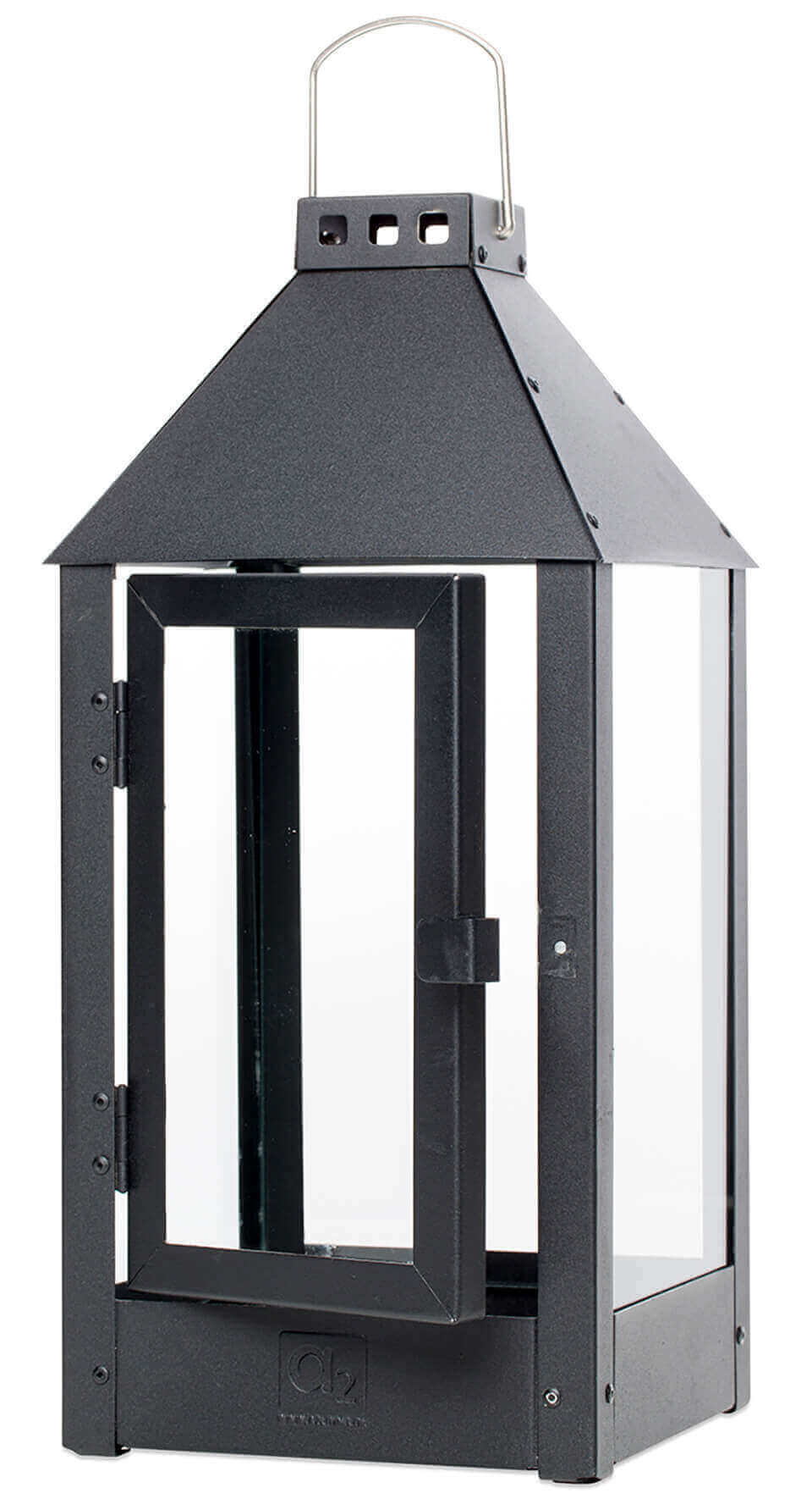 Black Midi Lantern
