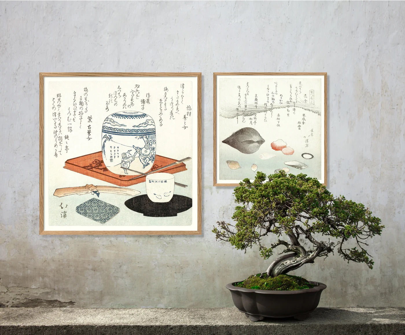 Japanese Still Life 61x61 cm