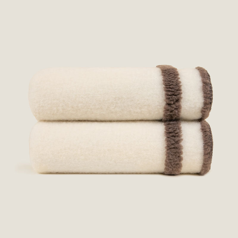 Easy Boiled Wool Ski Club pledd, 150x190
