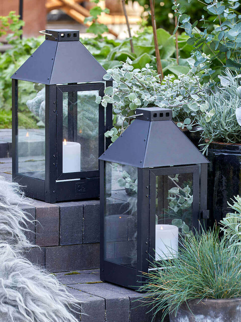 Black Mini Lantern