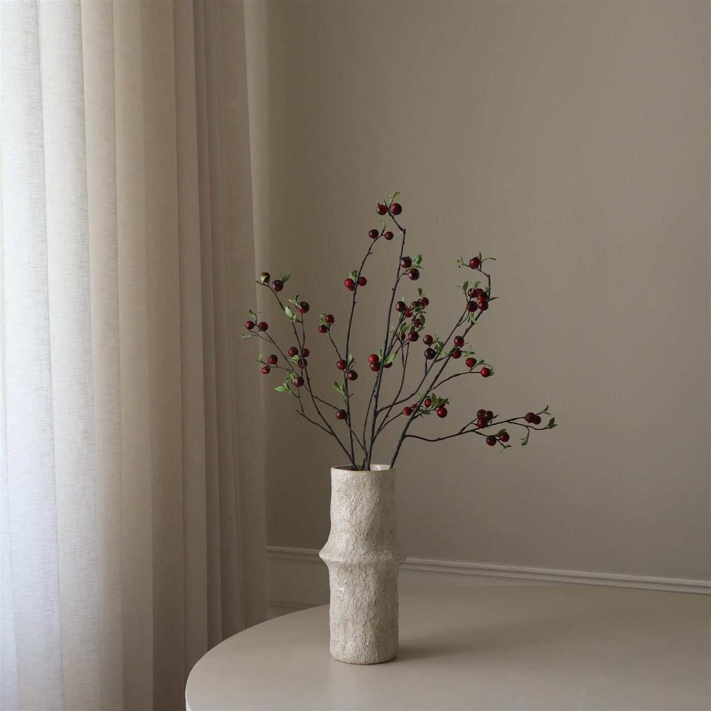 Dark Red Berry Branch