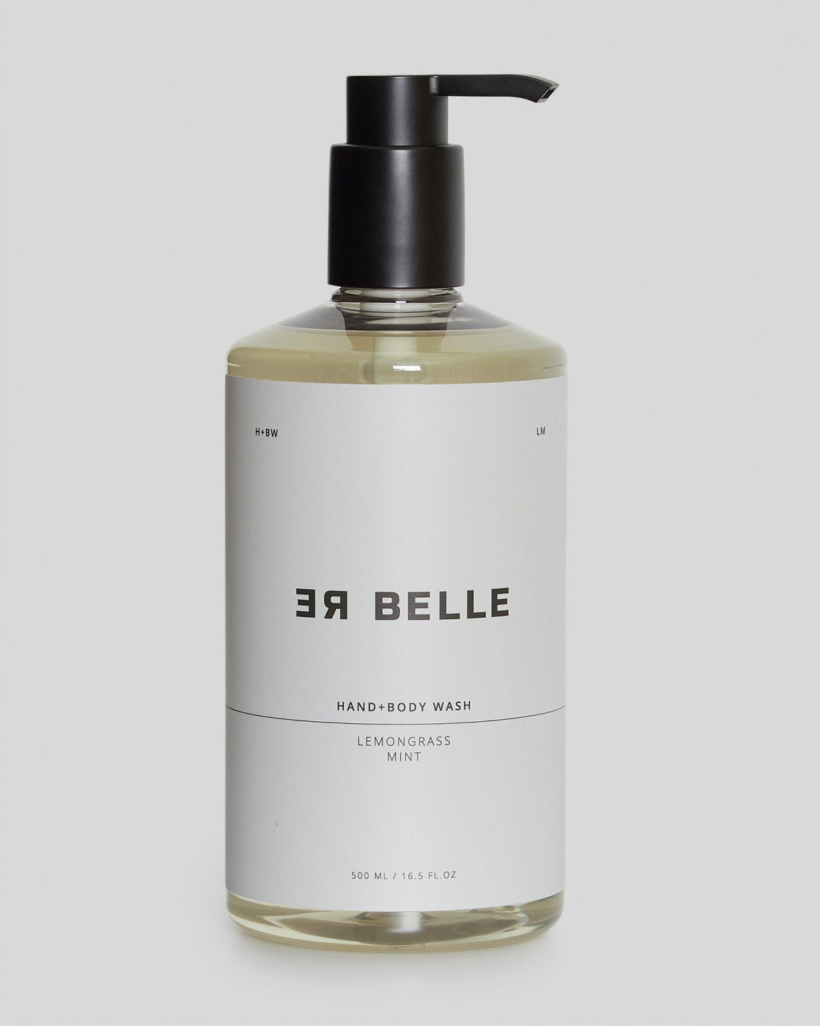Hand & body wash, 500ml lemongrass mint